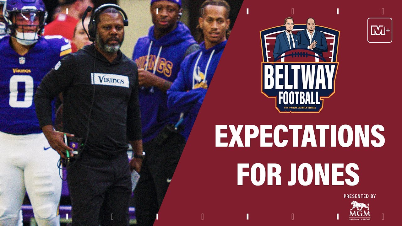 Expectations for Commanders' defensive coordinator Daronte Jones with Thor Nystrom