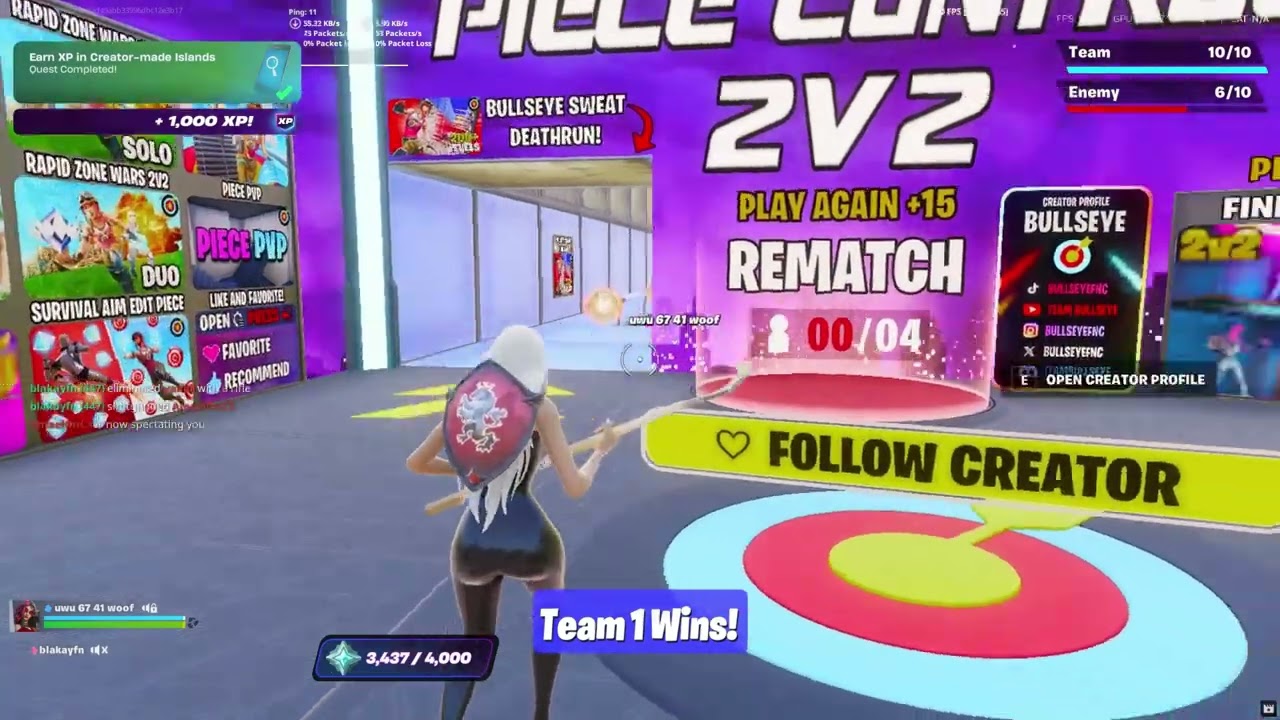 piece control 2v2