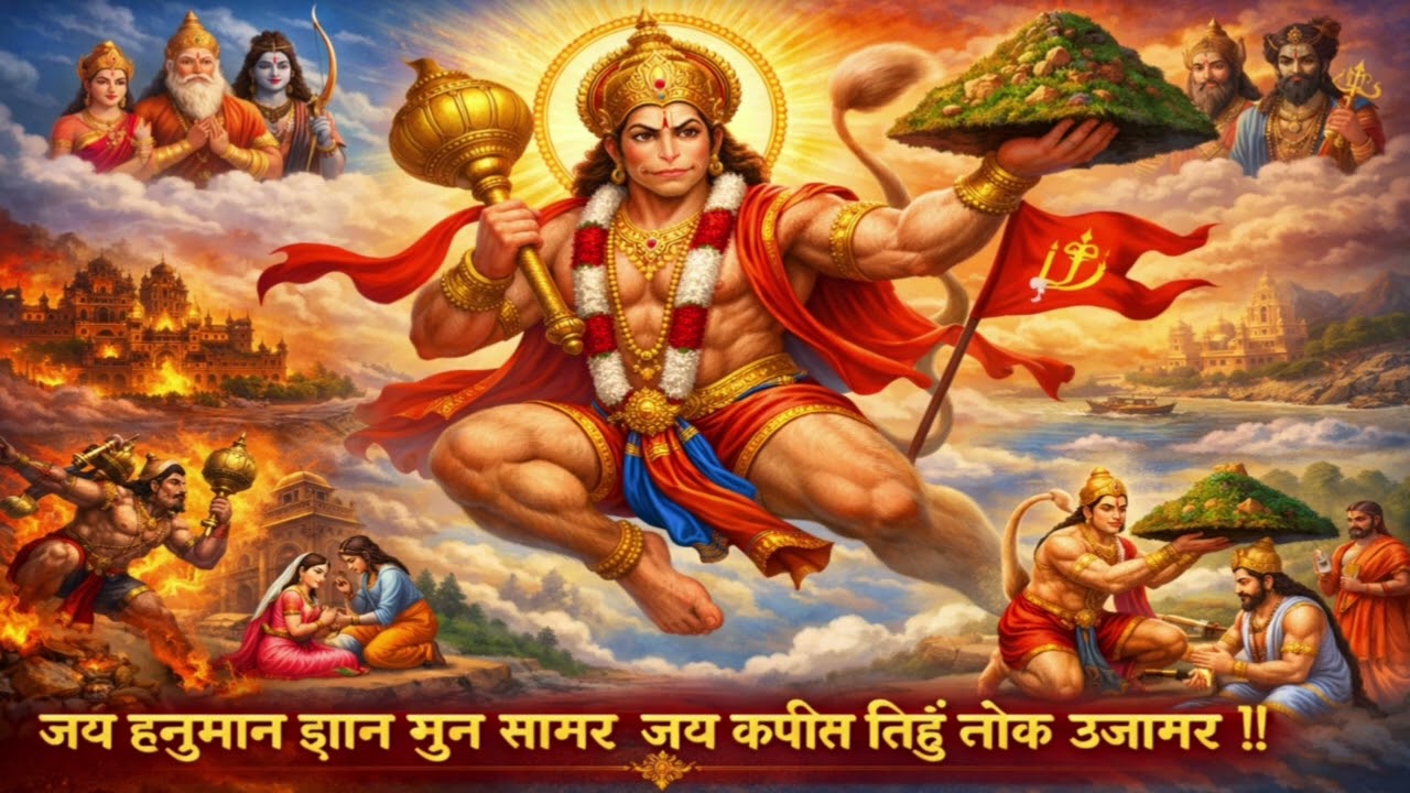 🌺जय हनुमान ज्ञानगुण सागर | Hanuman Bhajan l Balaji Bhajan 2026 | New Superhit Hanuman Ji Bhajan 2026