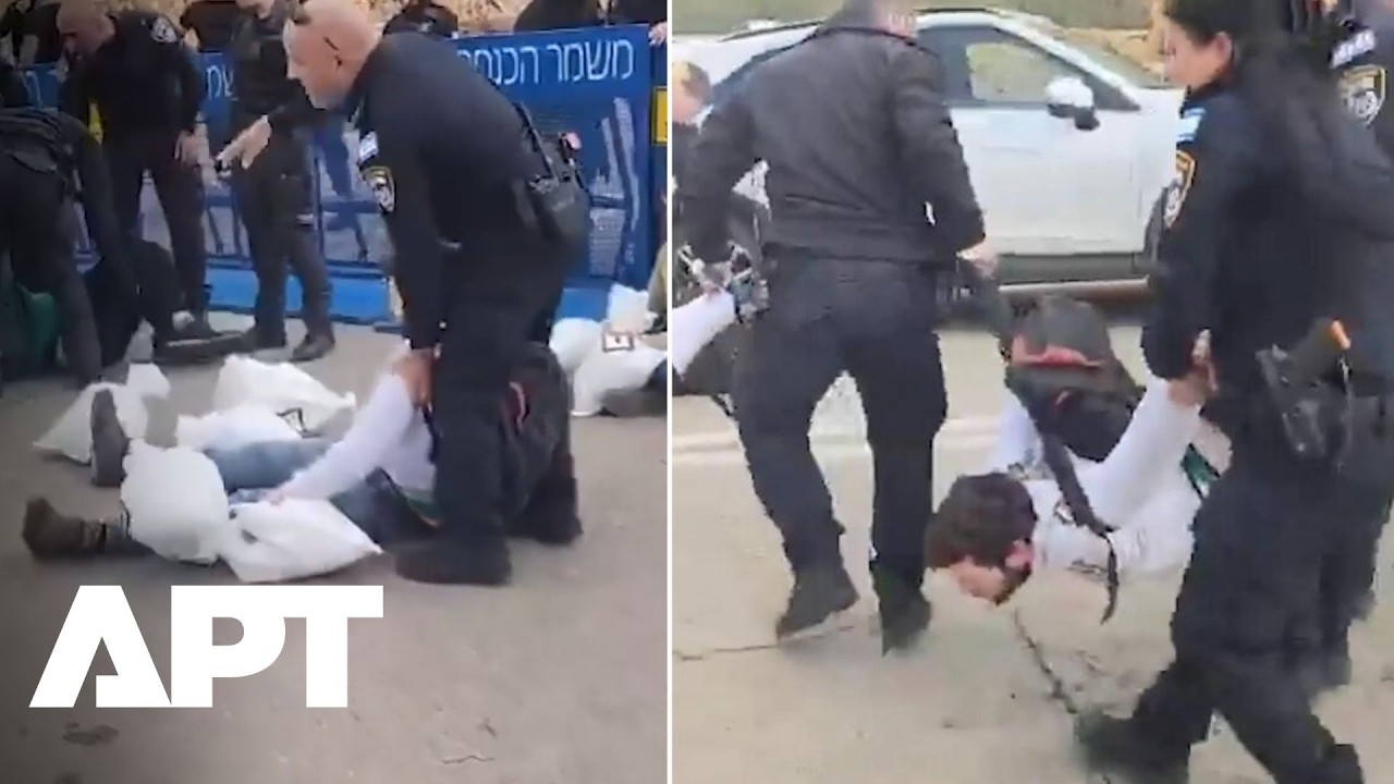 WATCH | Israeli Activists Clash With Police Over &lsquo;War Budget&rsquo; Approval | APT