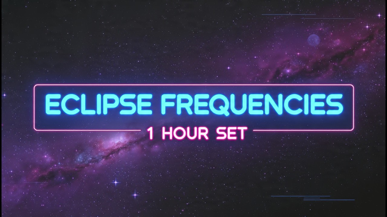 Eclipse Frequencies 🌒 | 1 Hour Uplifting Trance Experience