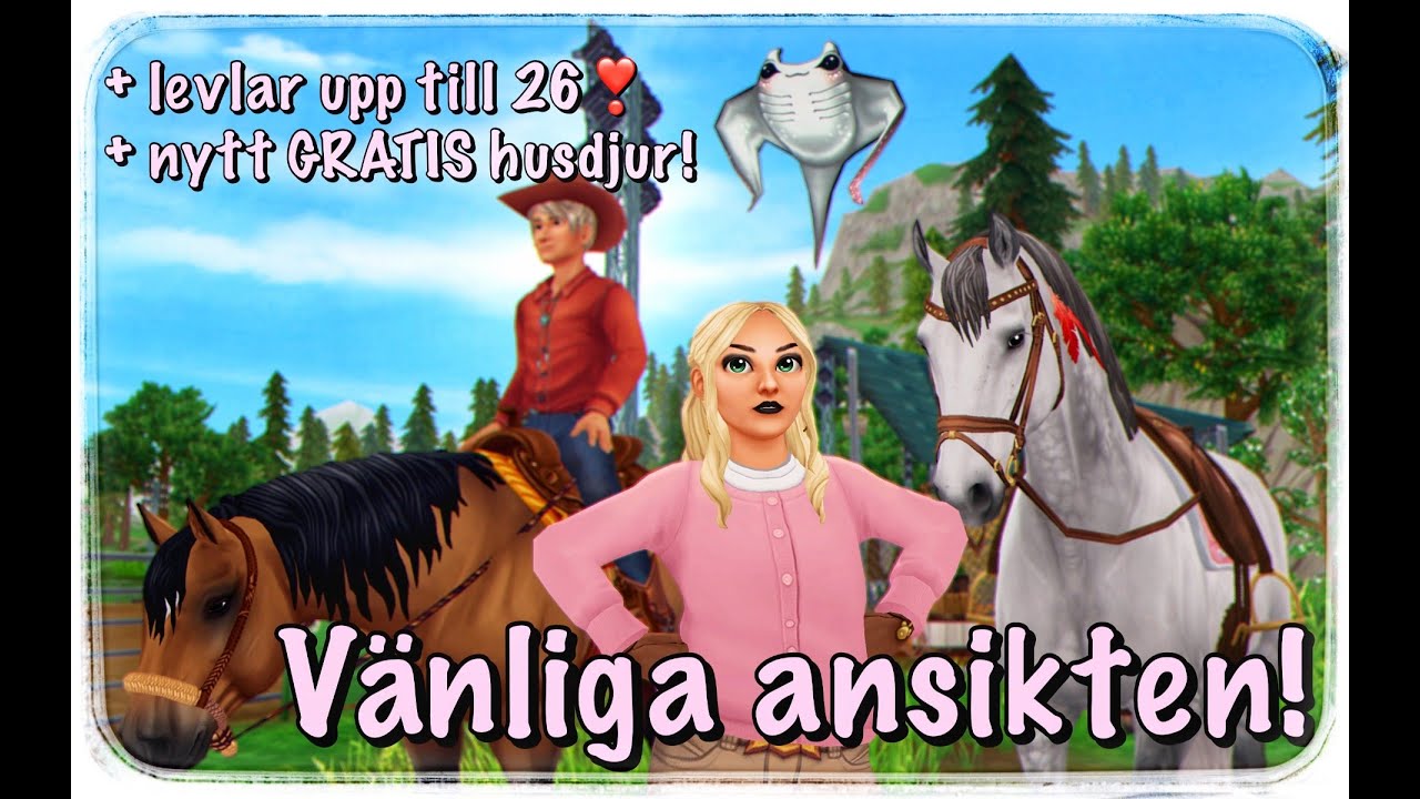 Vänliga ansikten! Nytt GRATIS husdjur! // Star stable online