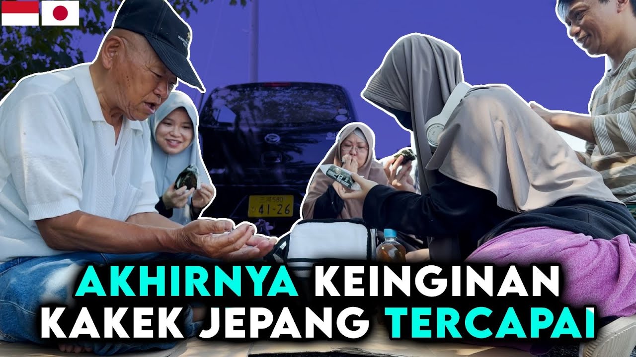 Pertama kali Piknik sama kakek Jepang