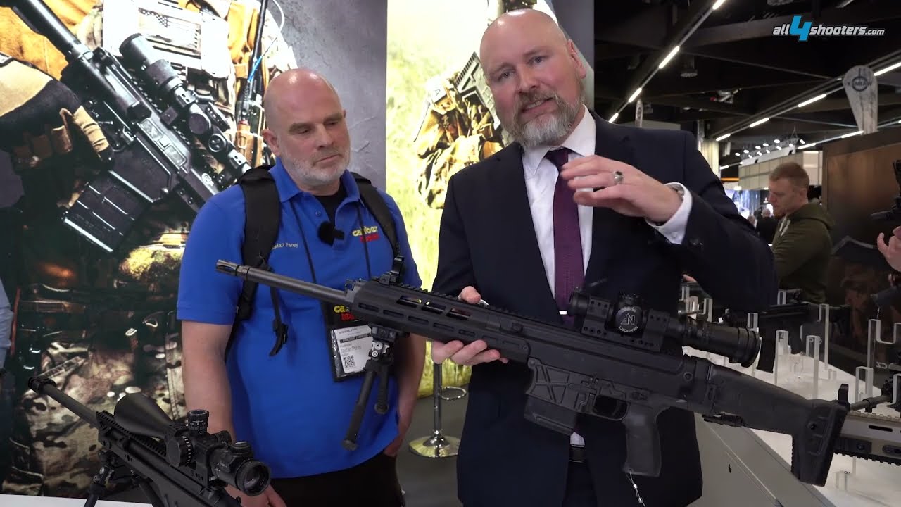 CZ shows the new Designated Marksman Rifle (DMR) of the Czech Army, the Bren 2 PPS