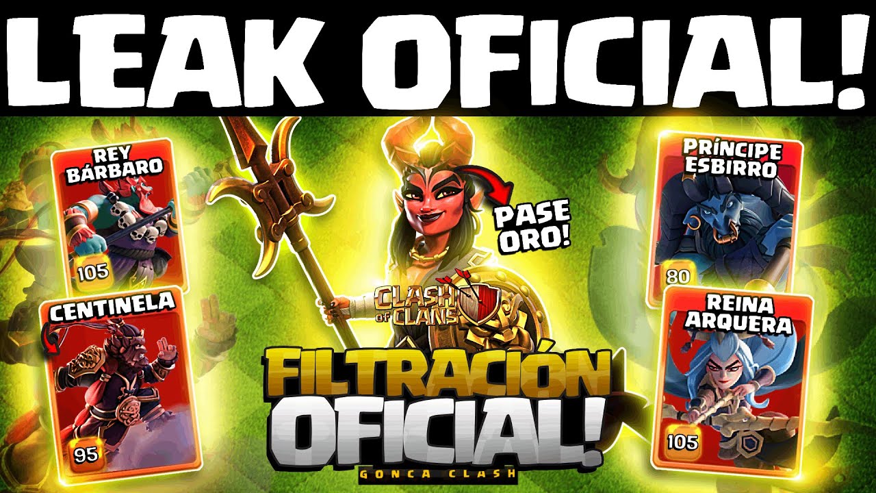🚨 FILTRACIÓN OFICIAL: NUEVAS SKINS BRUTALES + SORTEO + TEMPORADA FEBRERO ÉPICA | Clash of Clans