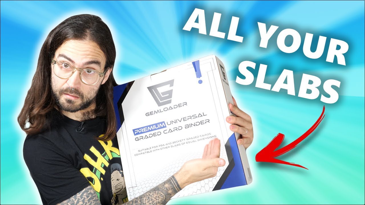 COLLECTORS is this the best trading card binder? Gemloader Universal Graded Card Binder review!