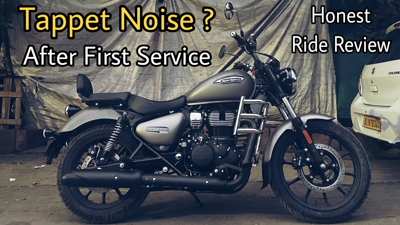 Meteor 350 — Honest First Service Ride Review (Tappet Noise, Exhaust & Engine Sound)