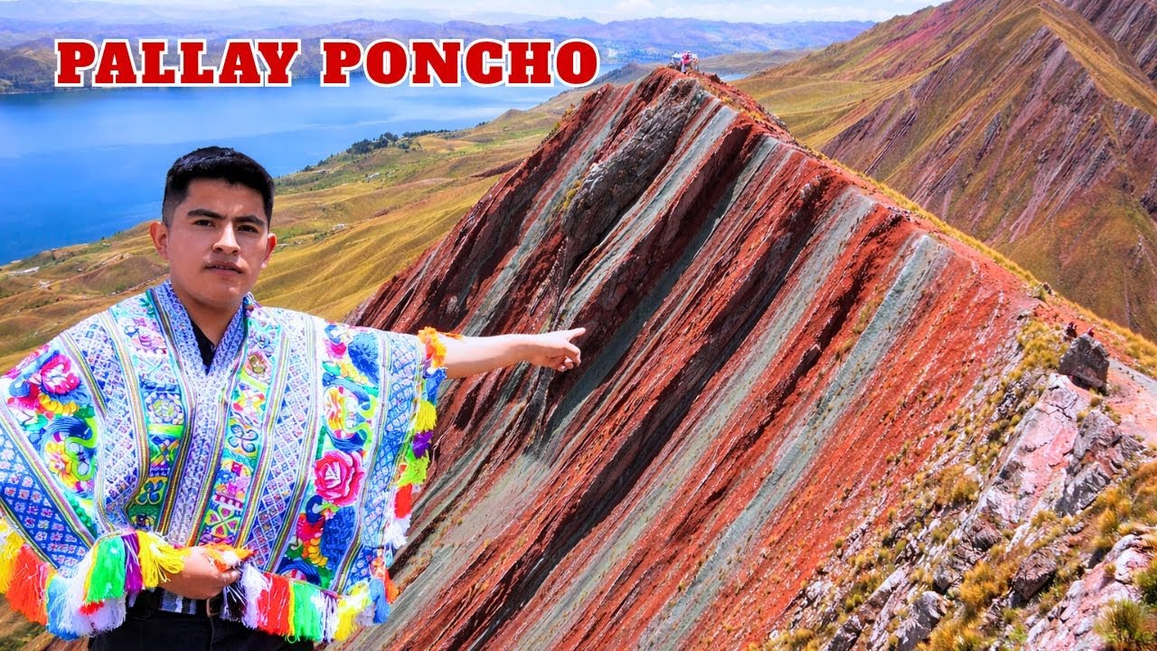 La NUEVA MONTAÑA de COLORES junto a una LAGUNA / Carlitos10