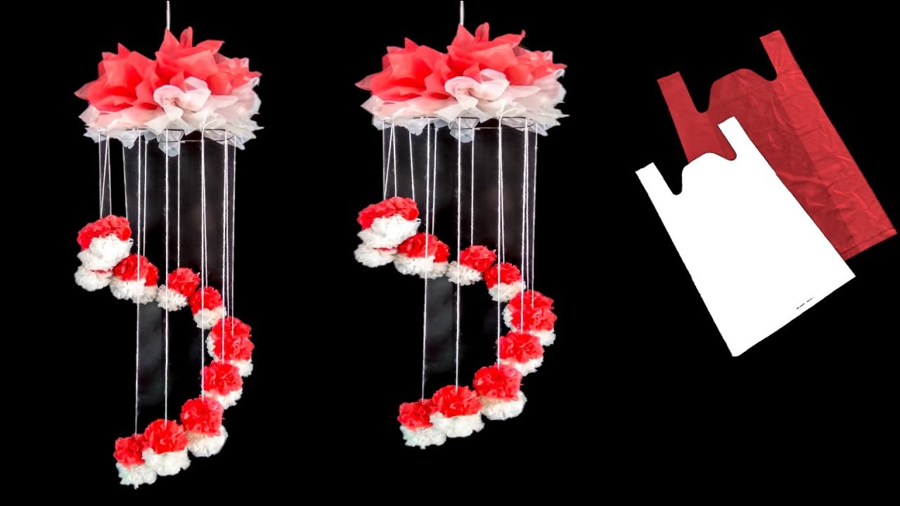 hiasan lomba 17 agustus dari plastik kresek