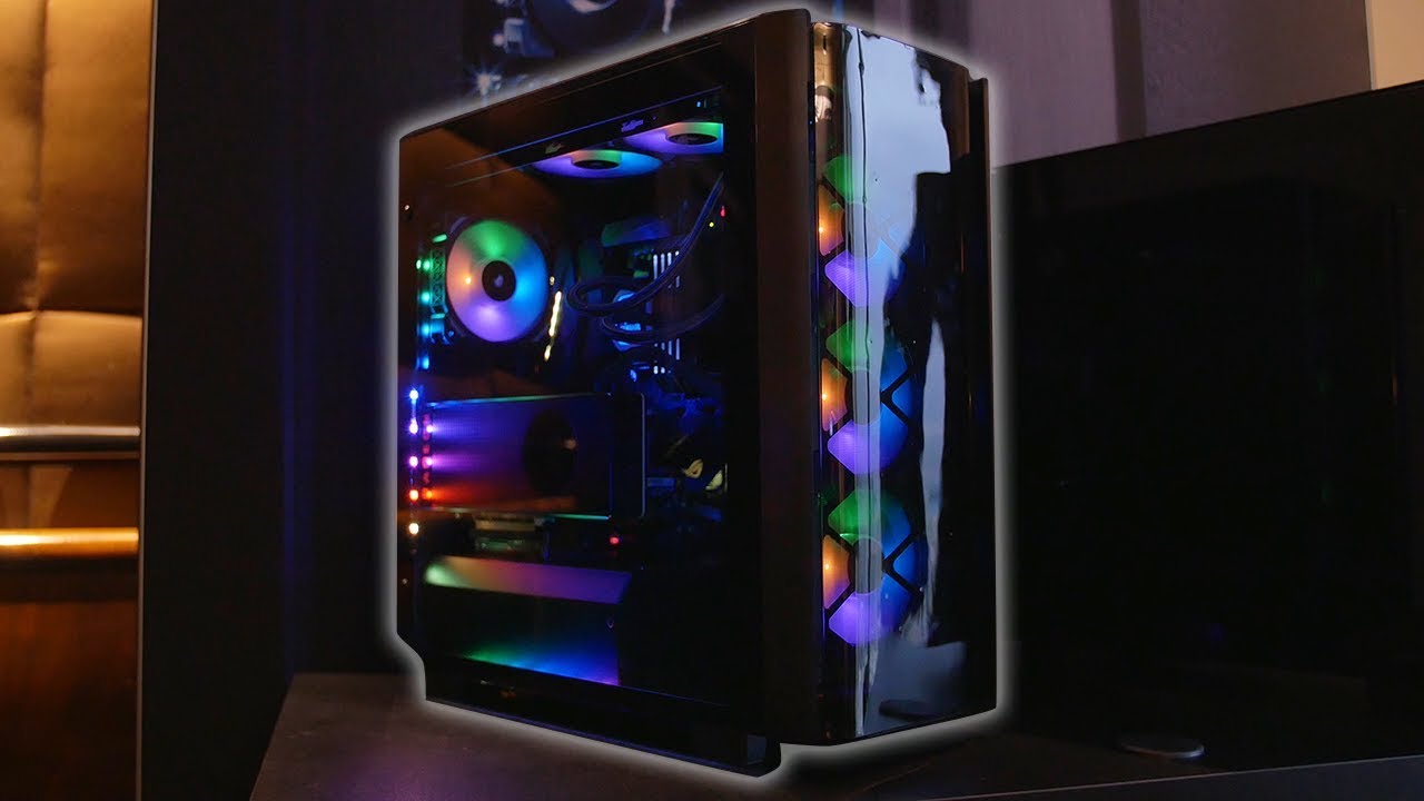 Their New Glassy Chassis! Corsair at CES 2018