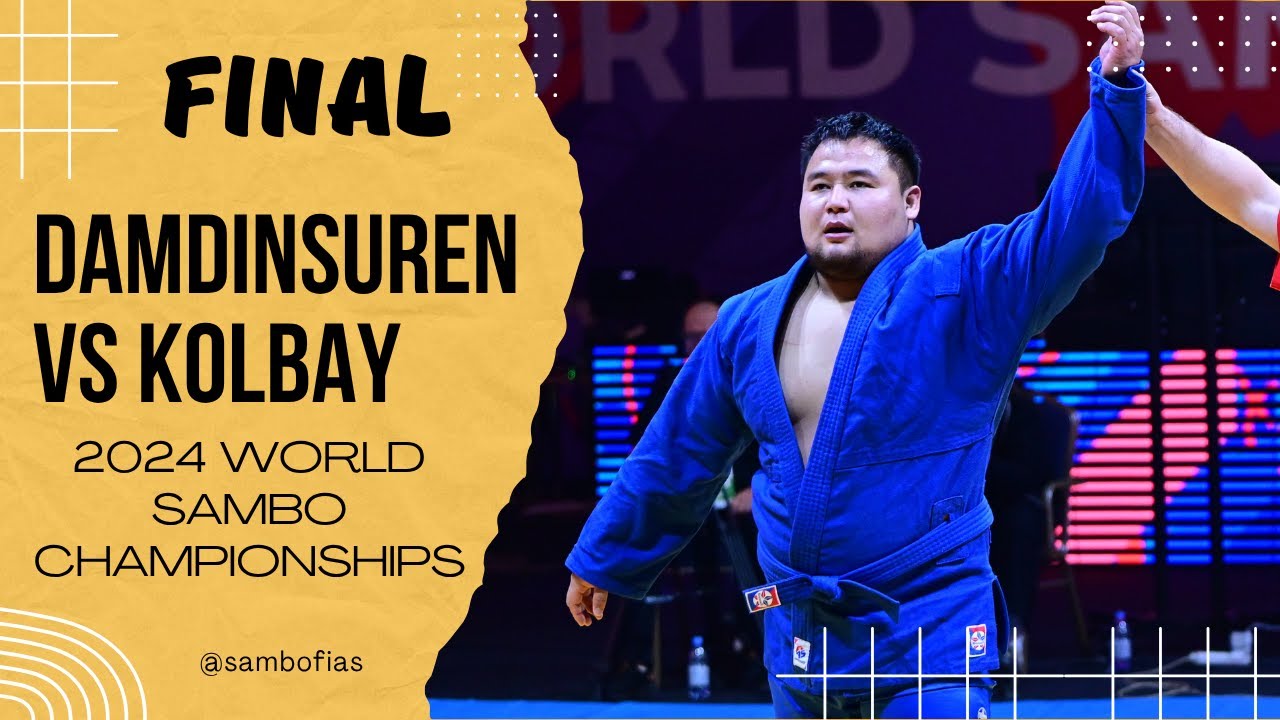 DAMDINSUREN (MGL) vs KOLBAY (KAZ). World SAMBO Championships Astana 2024