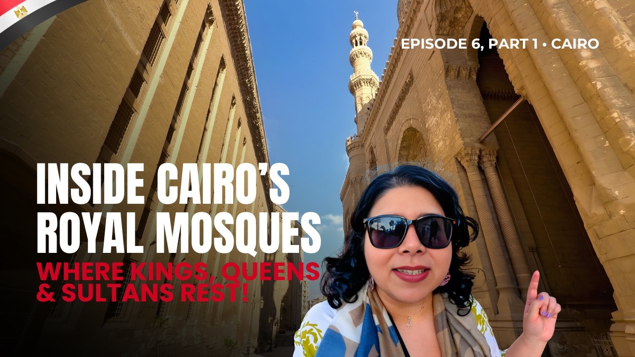 🇪🇬 Egypt Vlog 6 P-1 - Old Cairo | Citadel of Saladin, Madrasa of Sultan Hassan & Al-Rifa'i Mosque