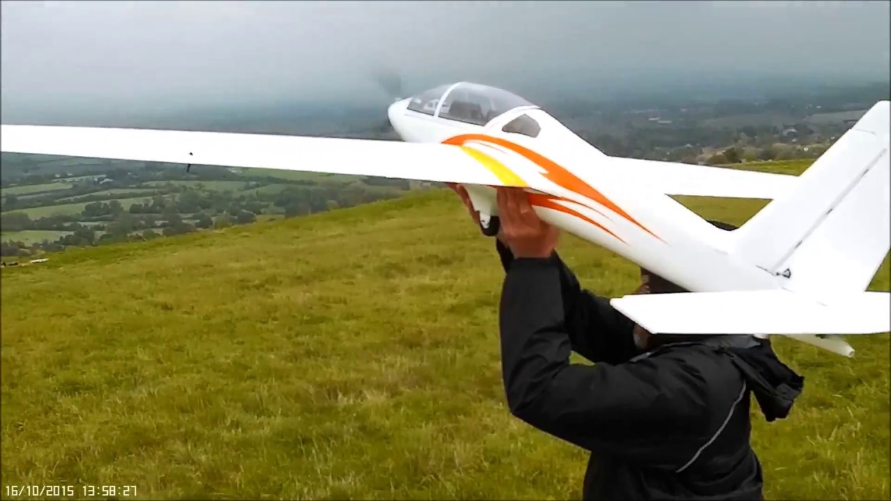 FlyFly 3M Fox Maiden flight, Bratton Camp, 16 Oct 15