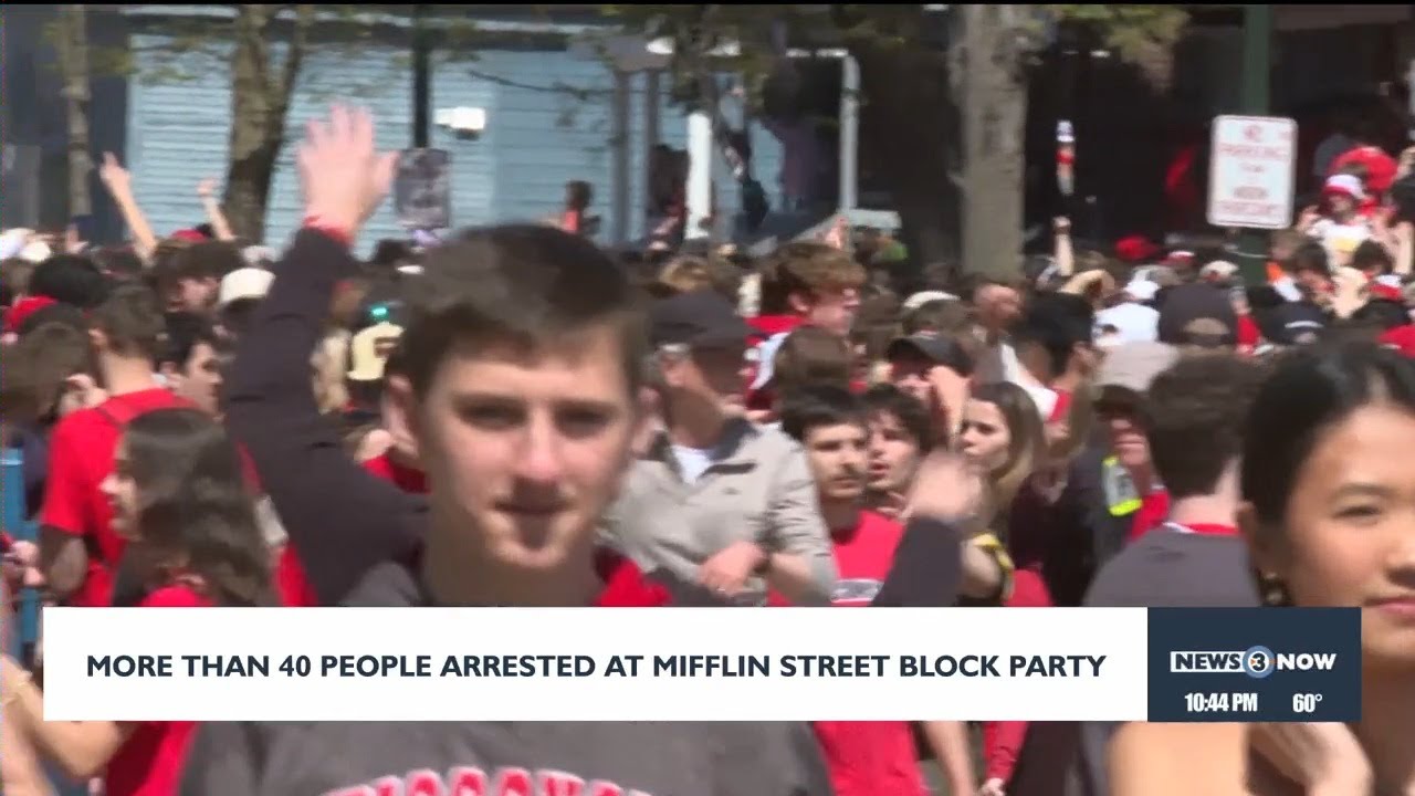 More than 40 people arrested at Mifflin Street Block Party