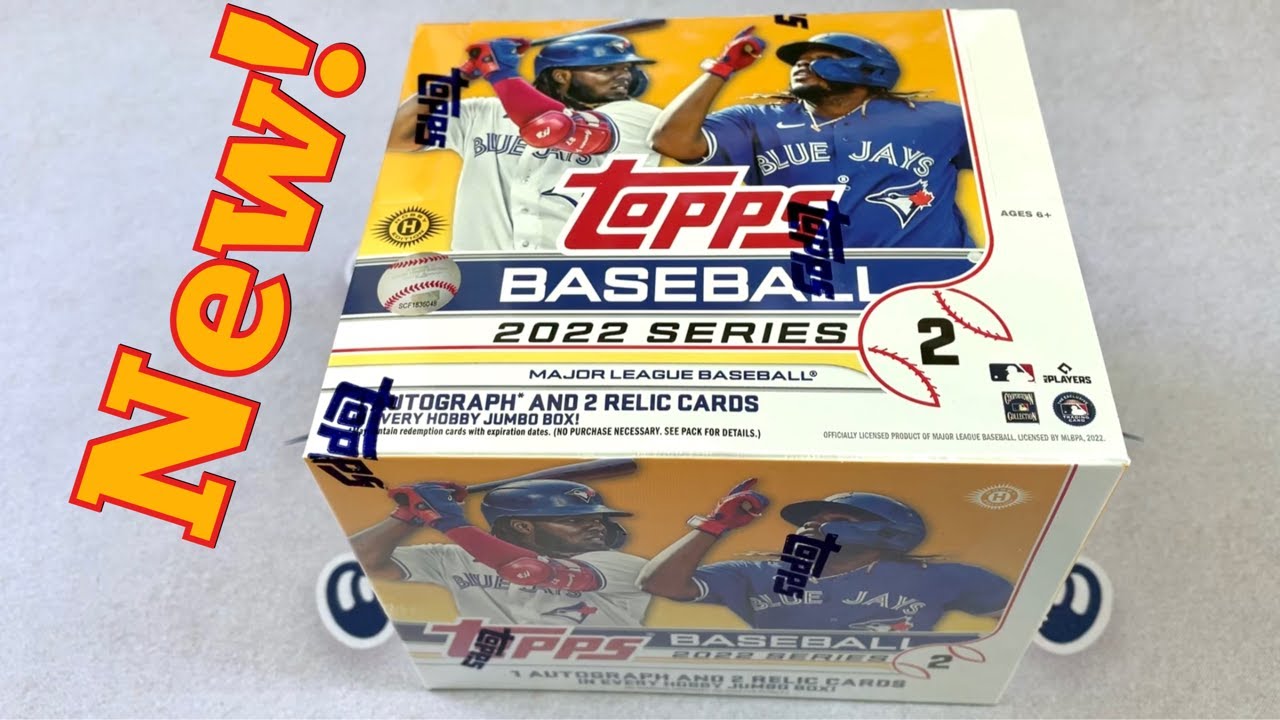 NEW RELEASE!  2022 TOPPS SERIES 2 JUMBO BOX OPENING!