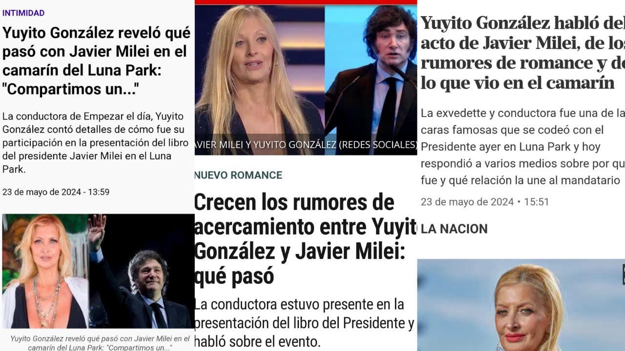 El filoso comentario de Yuyito sobre las tapas de los medios: 