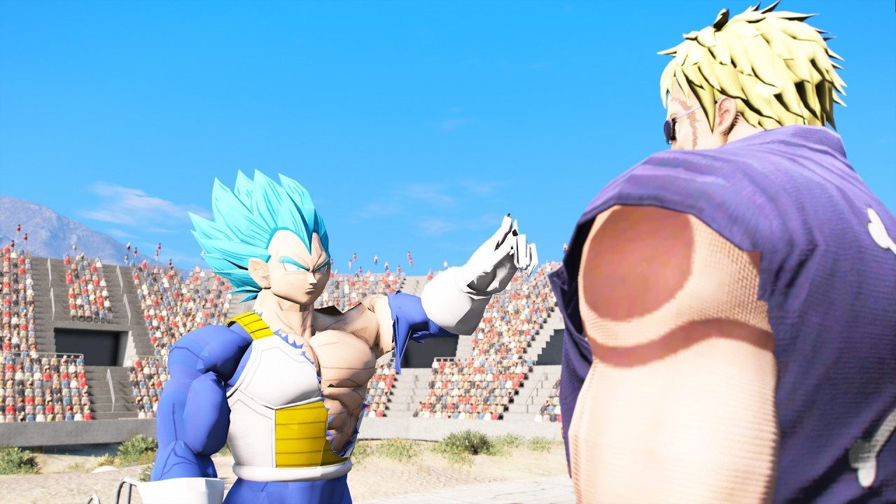 Vegeto VS Bellamy - Slap Battle 🥶