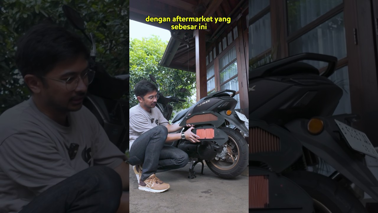 TUTORIAL MODIF YAMAHA NMAX TURBO PALING SIMPEL