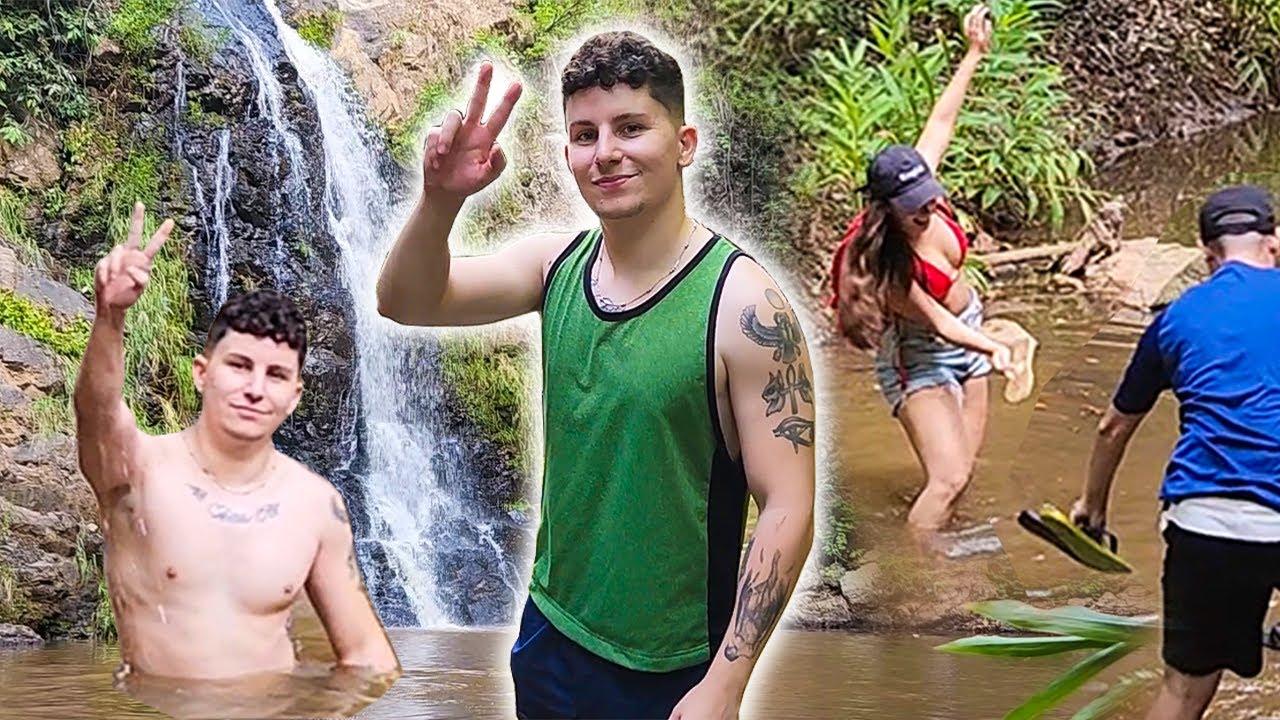 ASMR VLOG: Fui Numa CACHOEIRA!