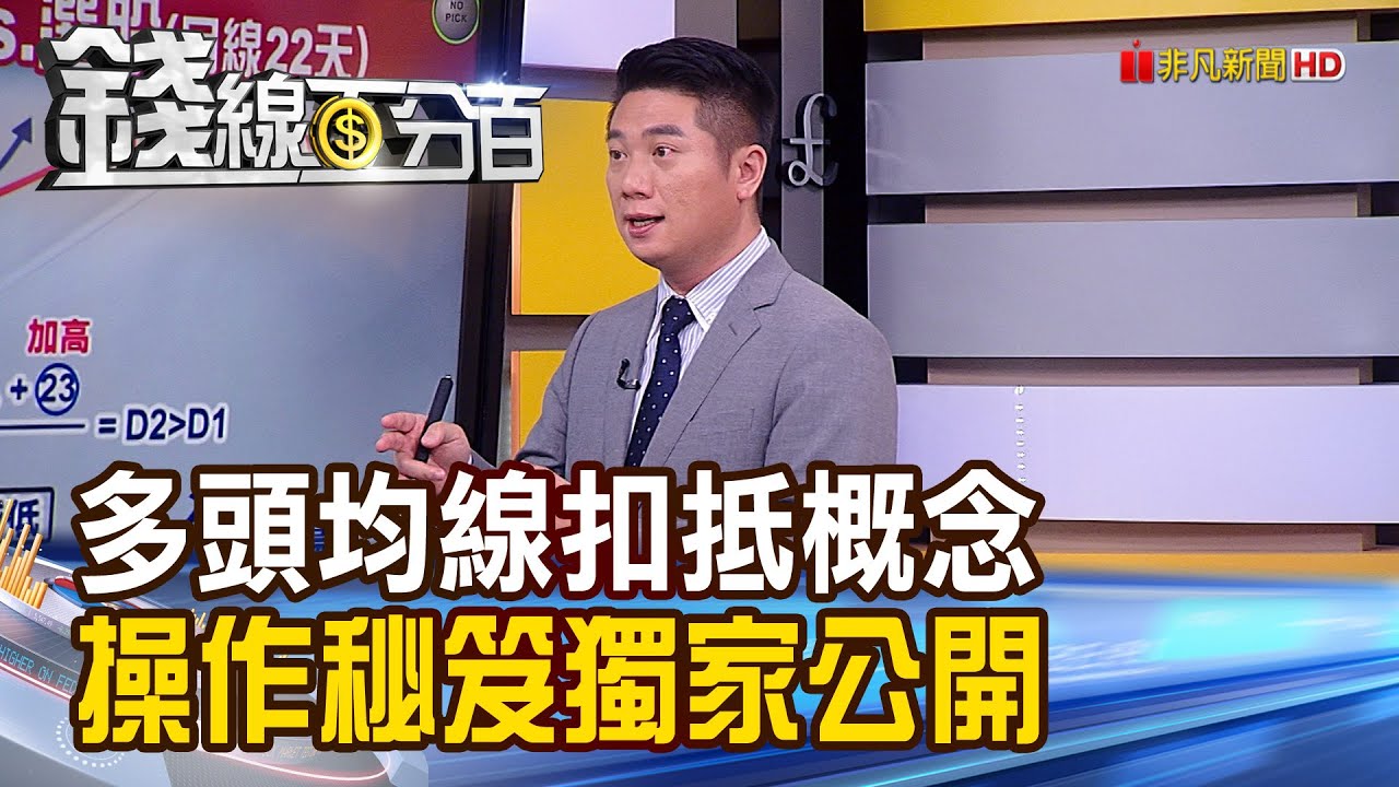 《多頭勢挑好股 均線扣抵概念專家教戰 操作秘笈大公開》【錢線百分百】20210430-1│非凡財經新聞│