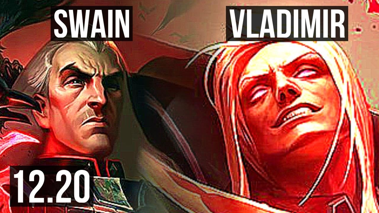 SWAIN vs VLAD (MID) | 2/0/6, 500+ games | KR Master | 12.20