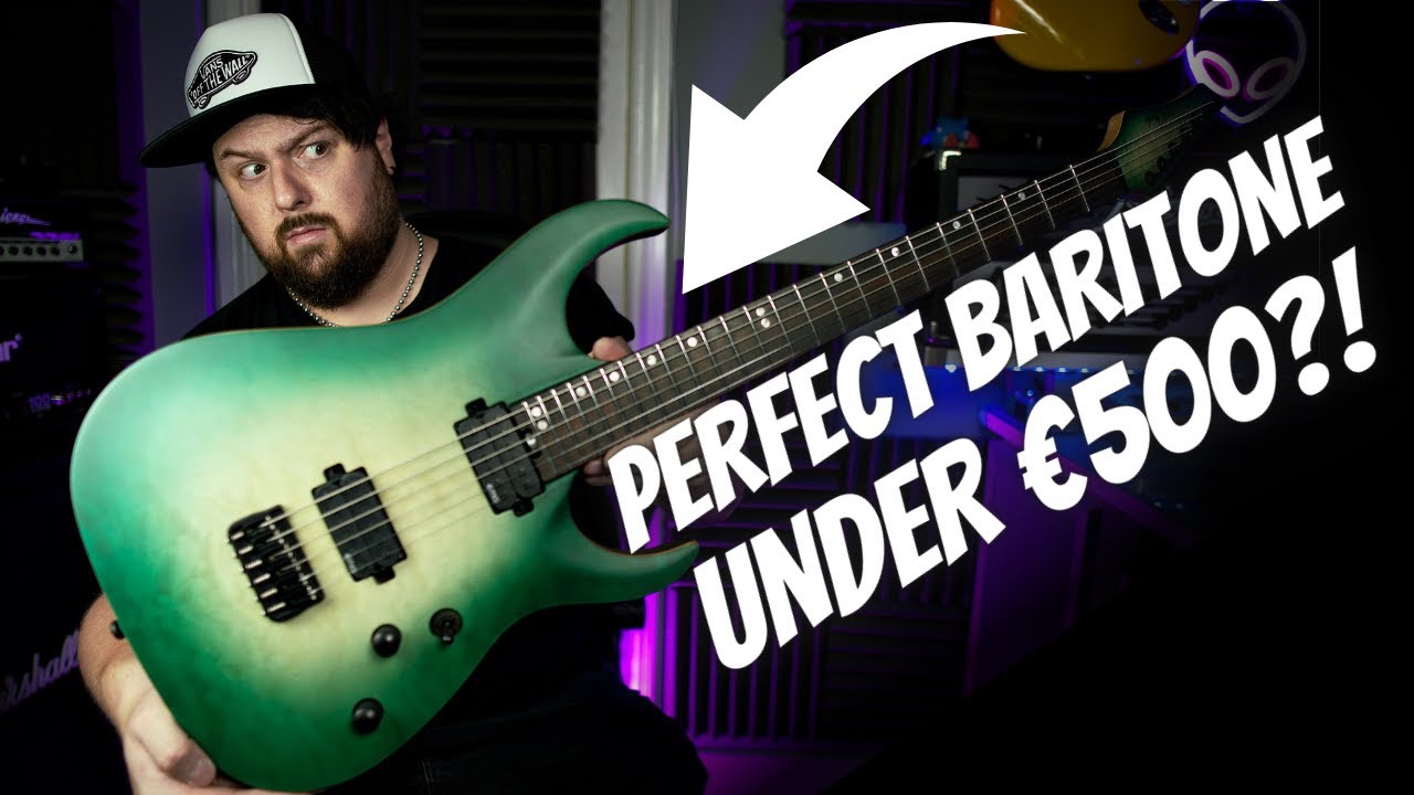 The BEST Baritone Guitar Under 500! - Harley Benton Amarok-BT