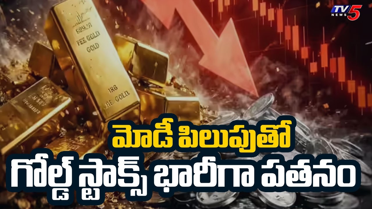 Gold Stocks Decline Sharply As PM Modi Appeal To Stop Buying Gold || TV5 News