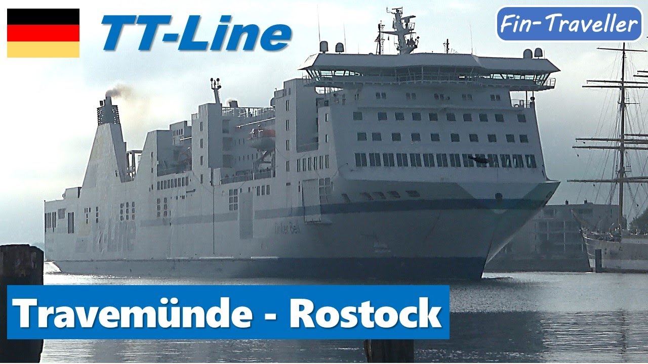 #24 TT-Line Tinker Bell Travemünde - Rostock 4 Std Mini-Kreuzfahrt mit Auto