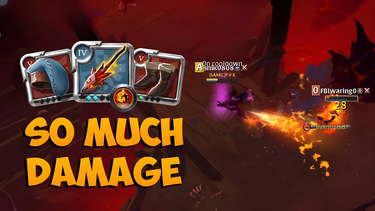 Wildfire Staff The Best Cheap Pvp Build For Corrupted Dungeon | Albion Online 