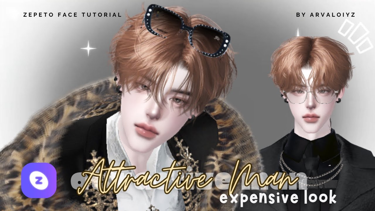 Zepeto Face Tutorial‼️ Attractive Man Expensive Look 👑[Oplas Zepeto] Non Pro!