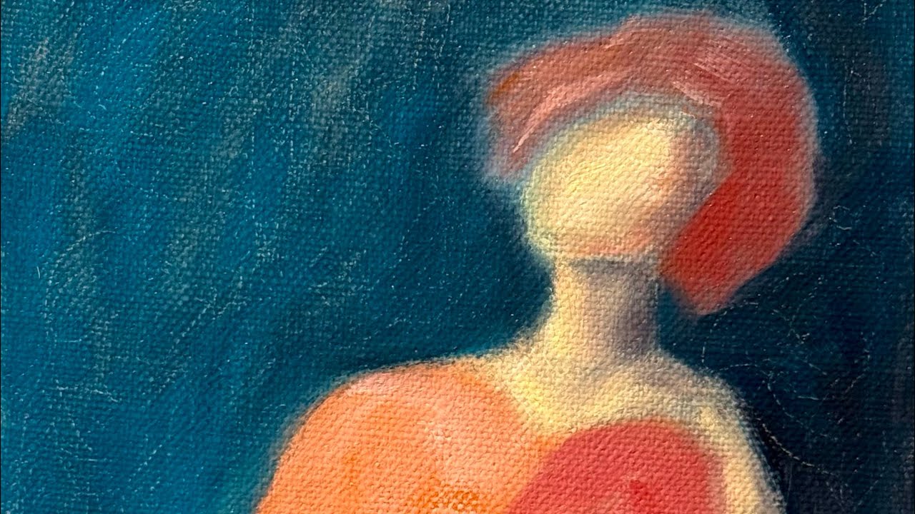 #the100dayproject Day 22: Oil Paint - Feeling All the Feels