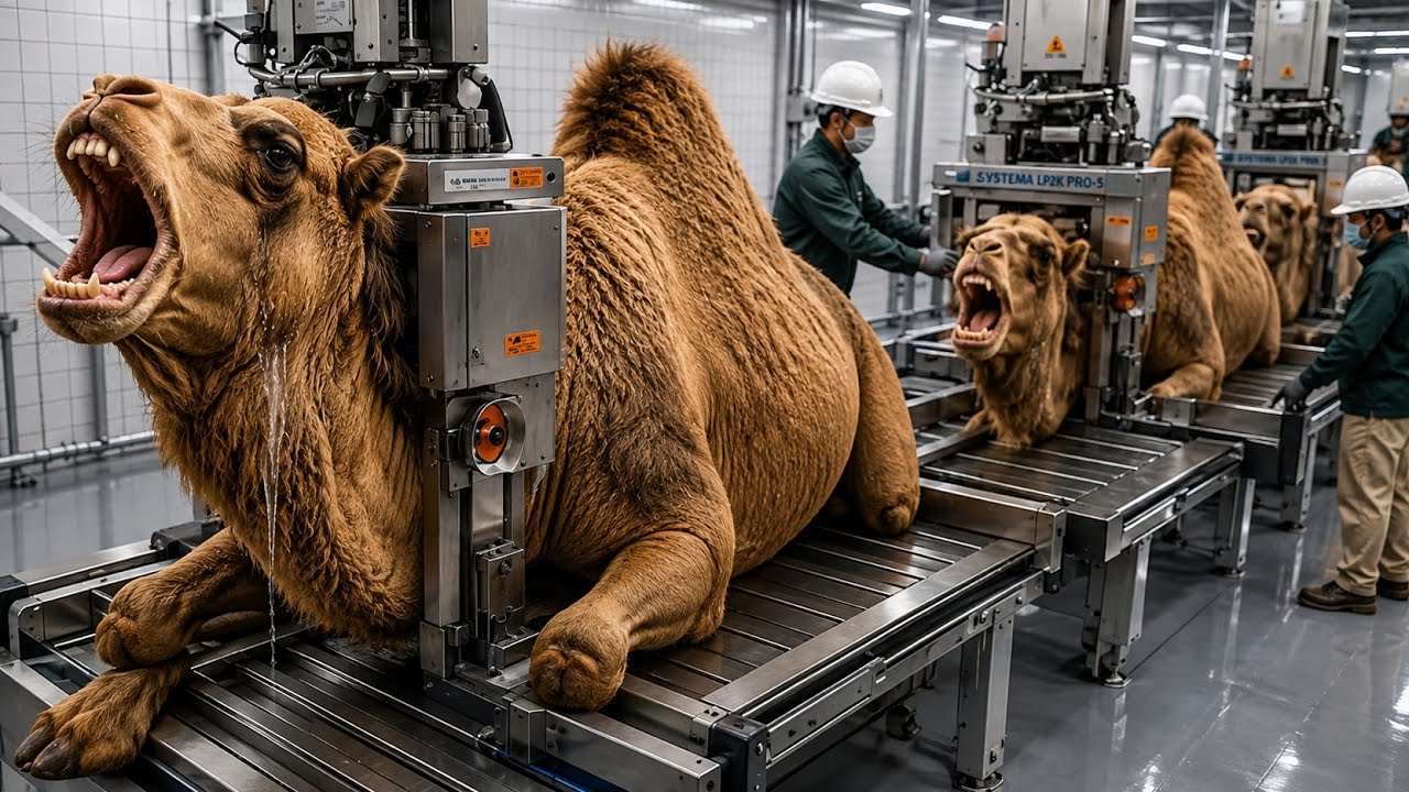 😱 Inside the World&rsquo;s Largest Camel Hair Factory | From Raw Camel Hair to Luxury Rugs