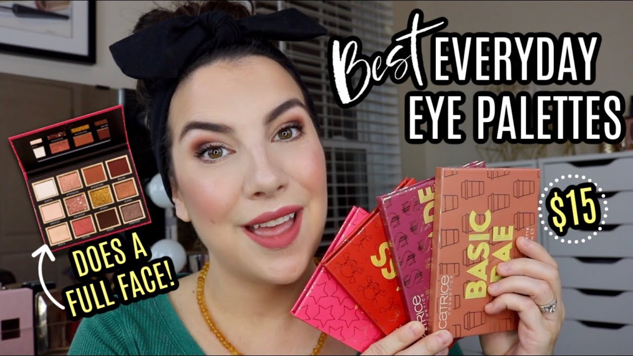 TOP EVERYDAY EYE PALETTES... All About Catrice $15 Palettes