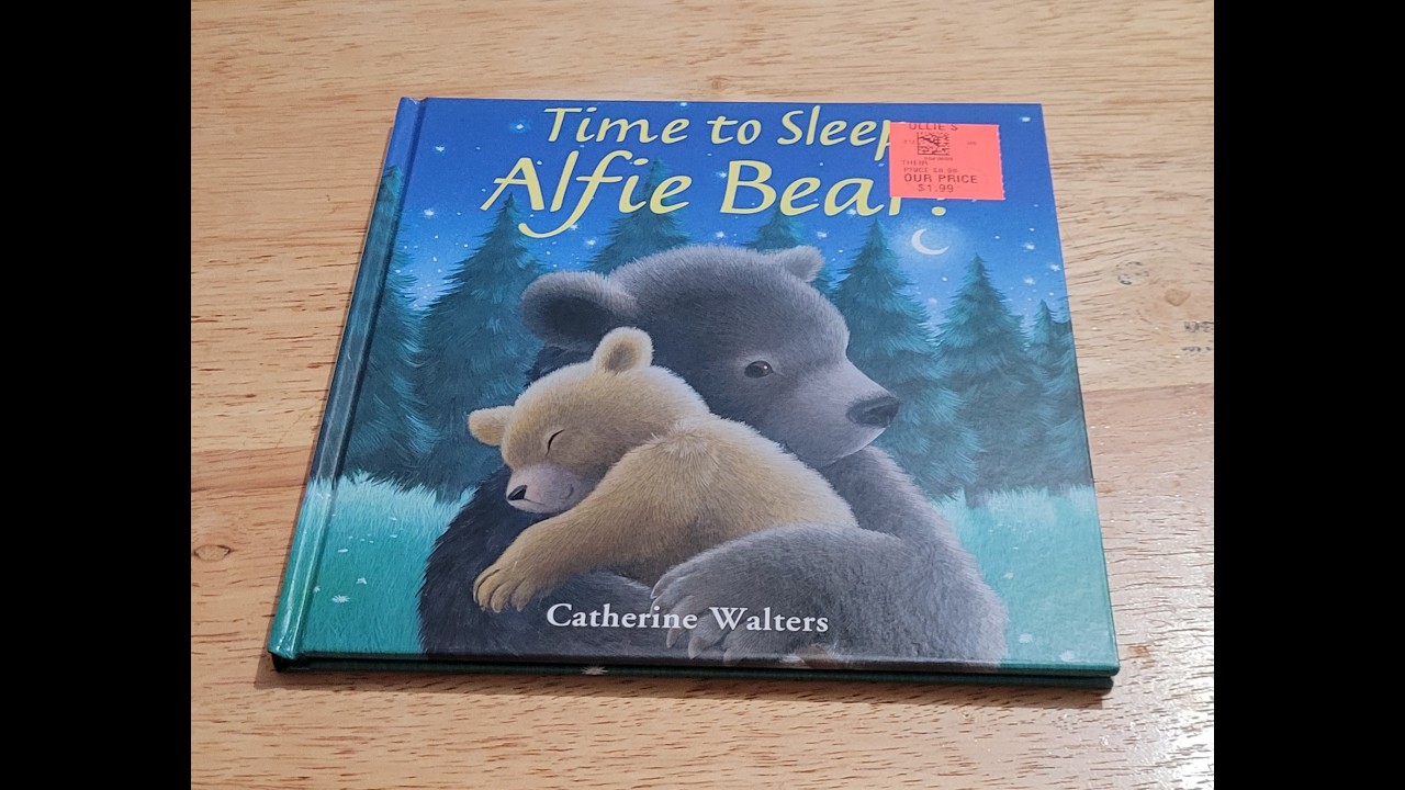 Time to sleep Alfie bear 2005