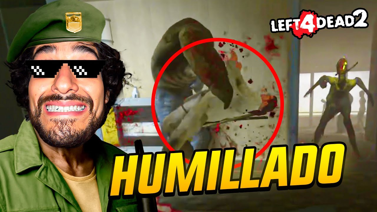 STREAMERS ME RETAN a un VERSUS en LEFT 4 DEAD y SALEN HUMILLADOS 💀
