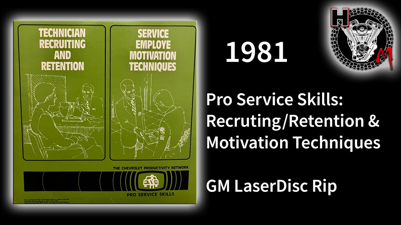 GM Pro Service: Recruiting/Retention & Motivation Techniques (1981 Training)