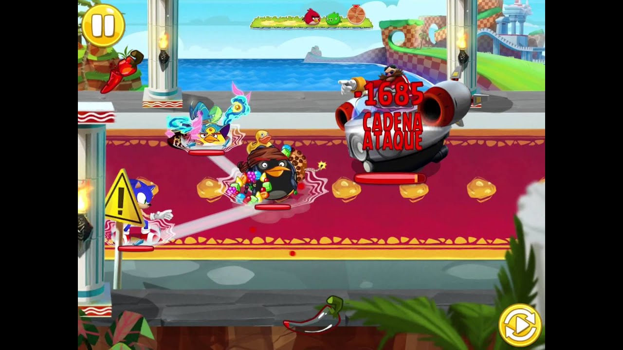Angry Birds Epic. Evento Sonic Dash Boss.