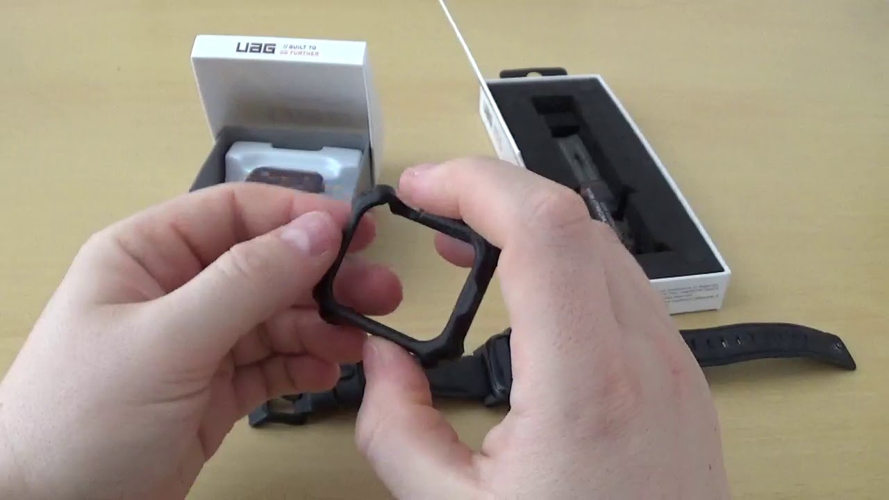 Urban Armor Gear (UAG) Apple Watch 44mm/42mm Leather Band Unboxing and Review