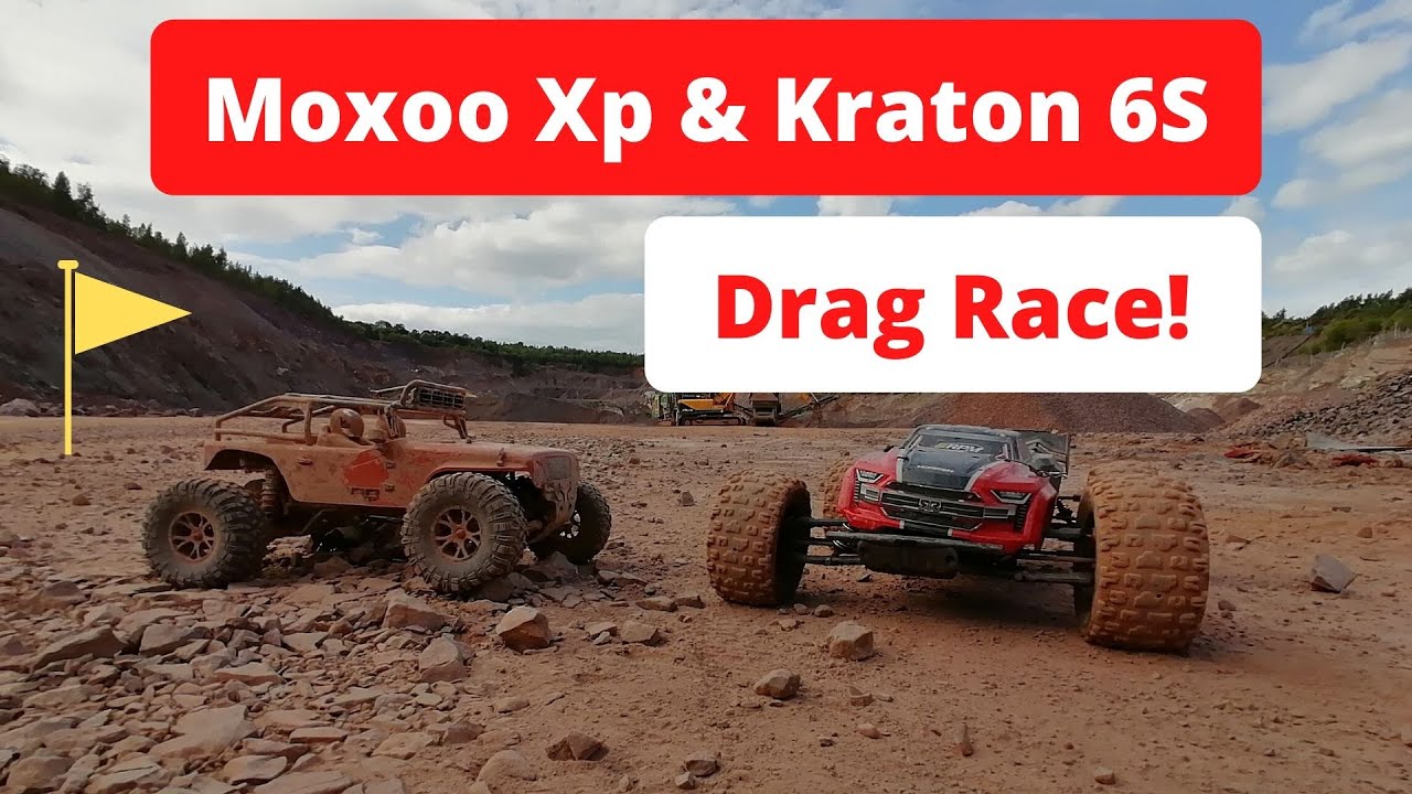 Corally Moxoo XP - Arrma Kraton 6s - RC Drag Race