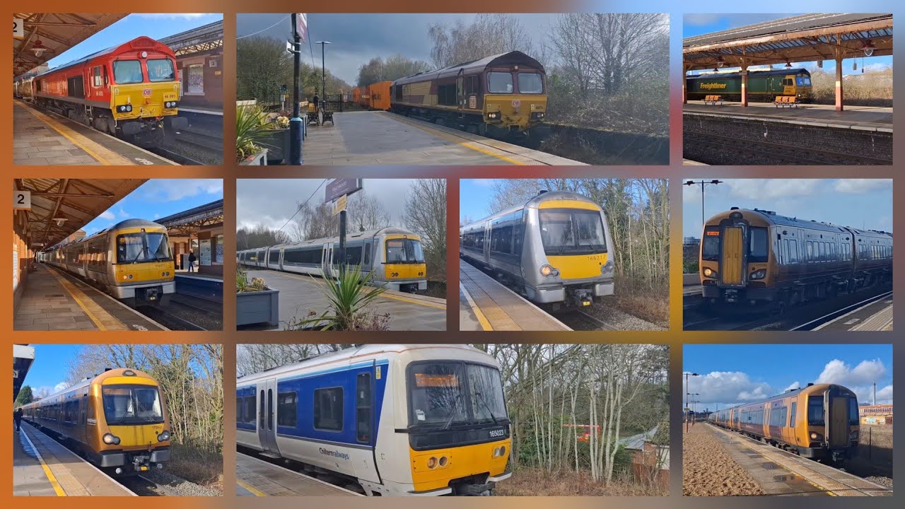 Trains At Solihull & Tyseley (CML) 24/02/25