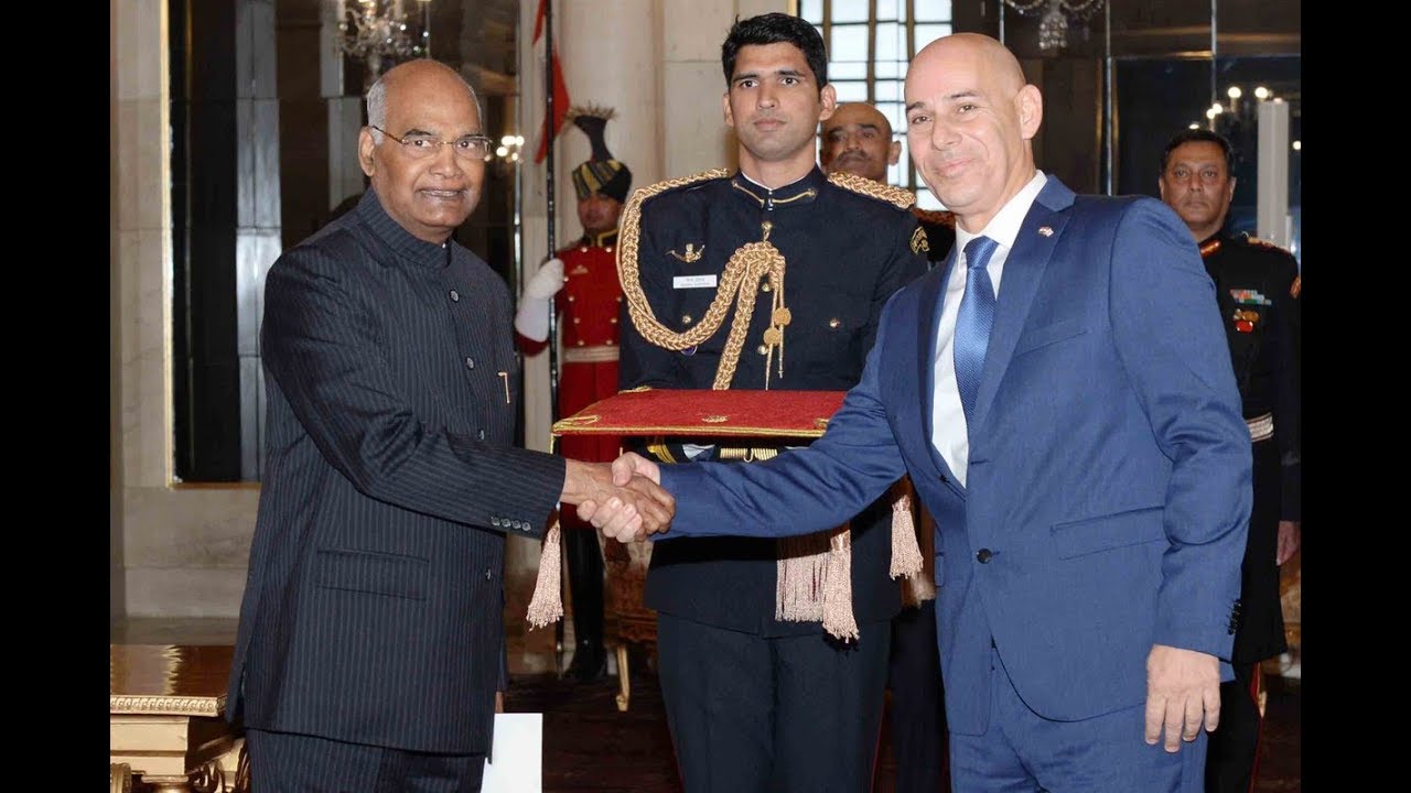 President Kovind received credentials from Ambassadors of various countries