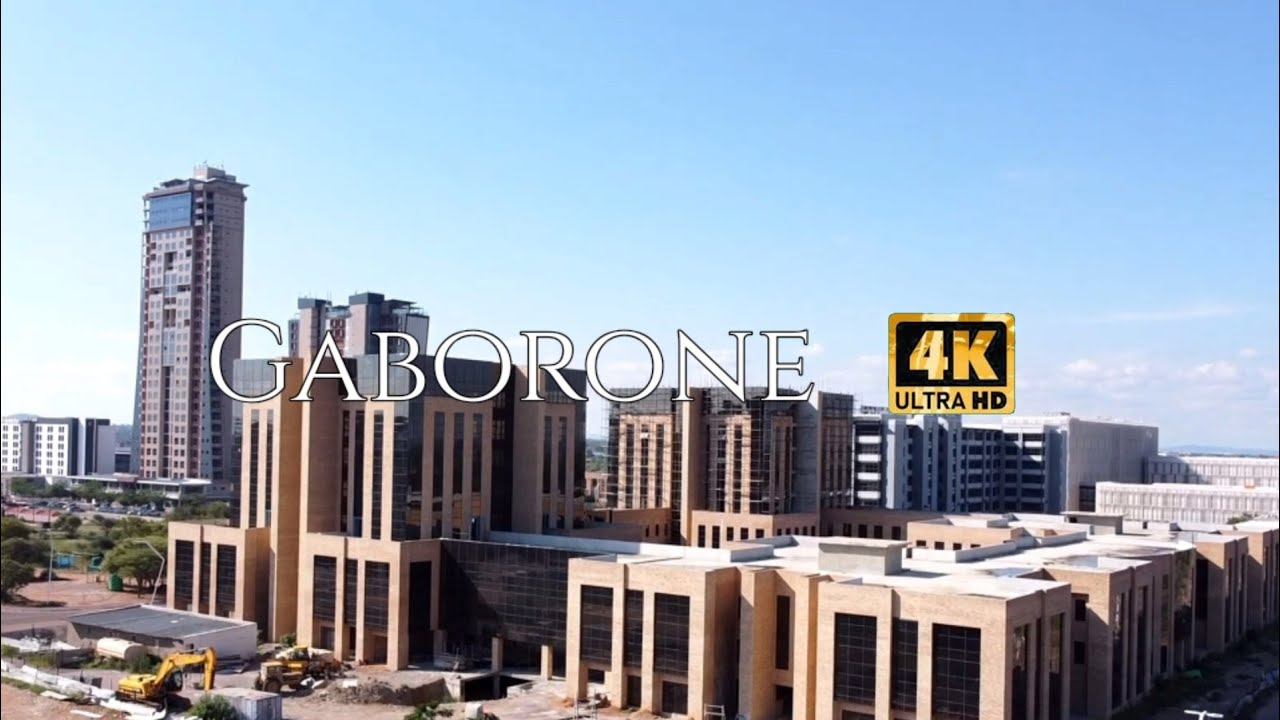 Gaborone, Capital of Botswana 🇧🇼 by drone