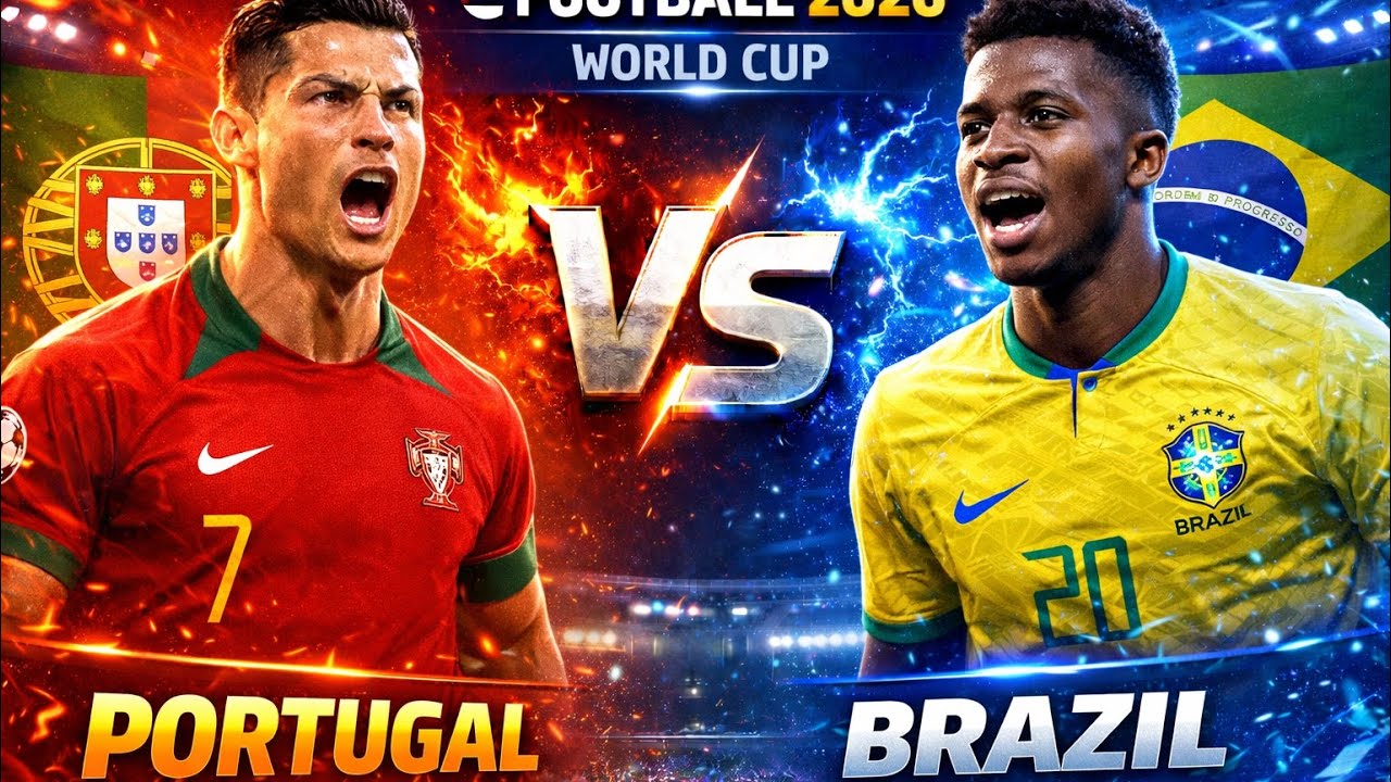 PORTUGAL VS BRAZIL | EFOOTBALL 2026