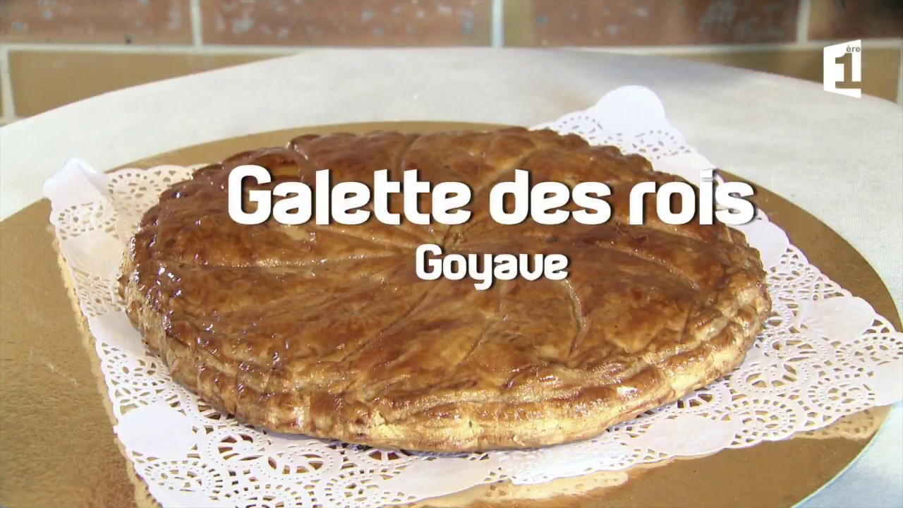 Recette de la galette des rois 👑 à la goyave.