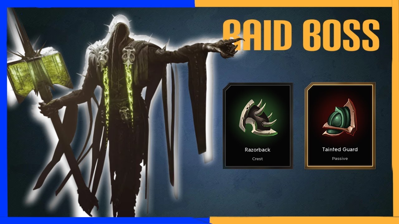 Sevarog is a late game RAID BOSS Predecessor