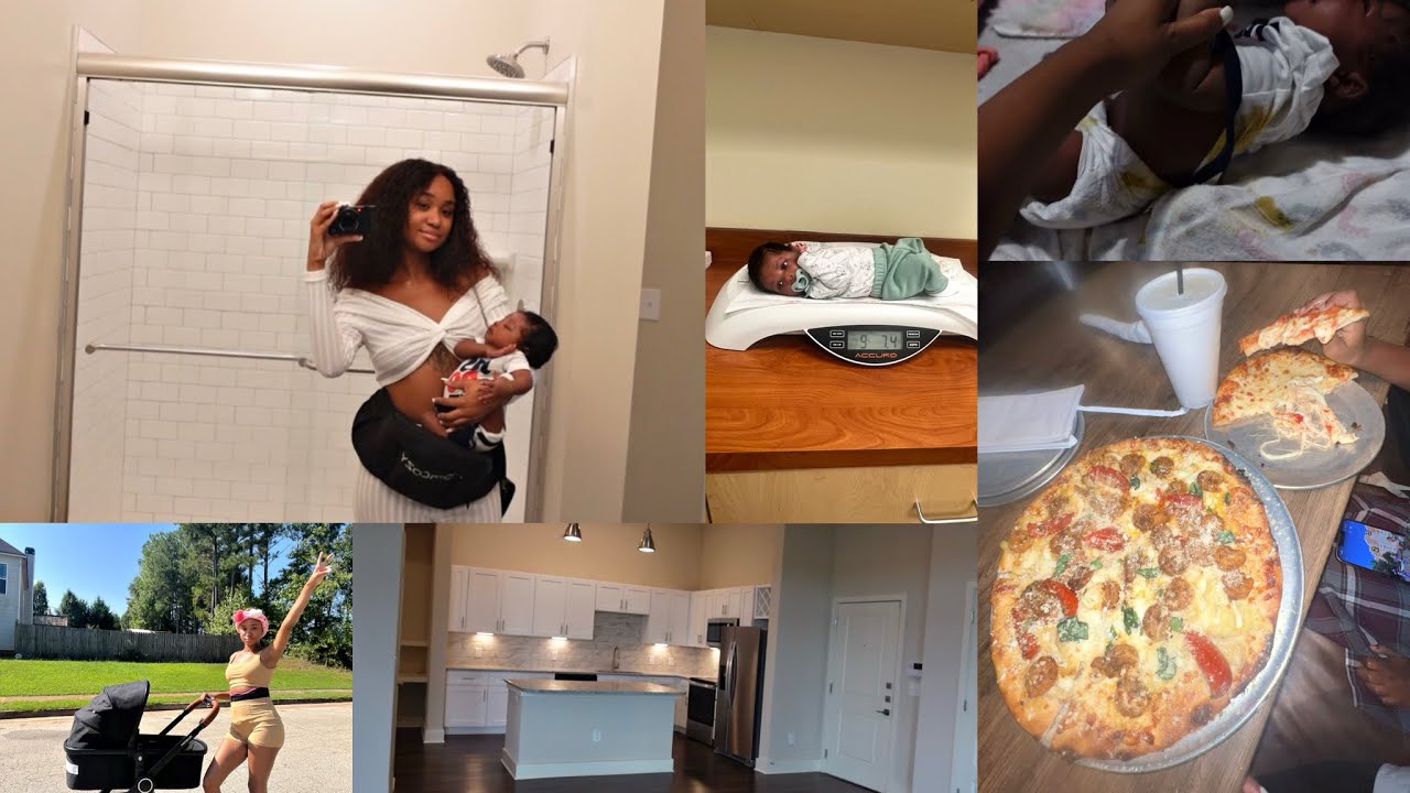 Mom Vlog | Apartment Hunting + Doctor Appointment + Amir Turns 1 month + New Baby Items + More