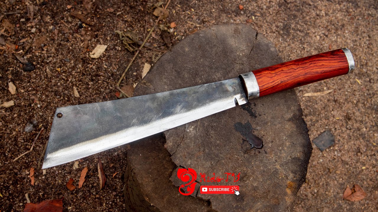Forging a Heavy Blade Machete by Village Blacksmith | Blade Machete Handmade