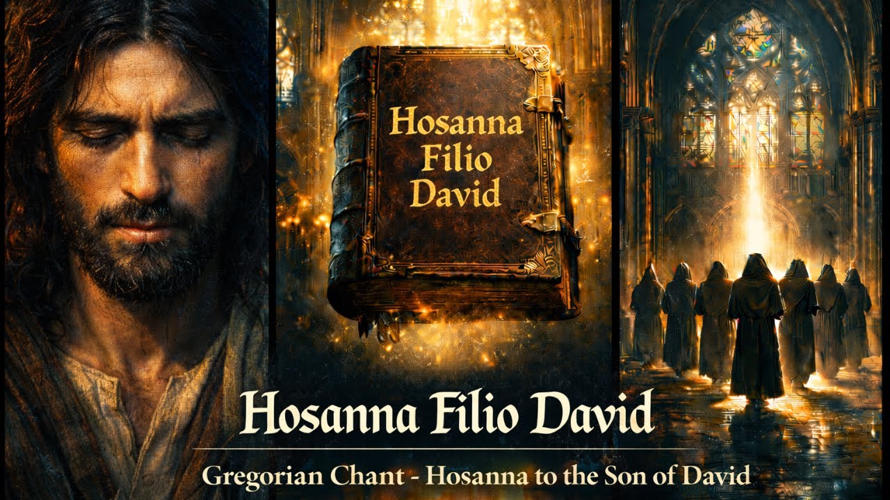 Hosanna Filio David | Palm Sunday Gregorian Chant | "Hosanna to the Son of David"