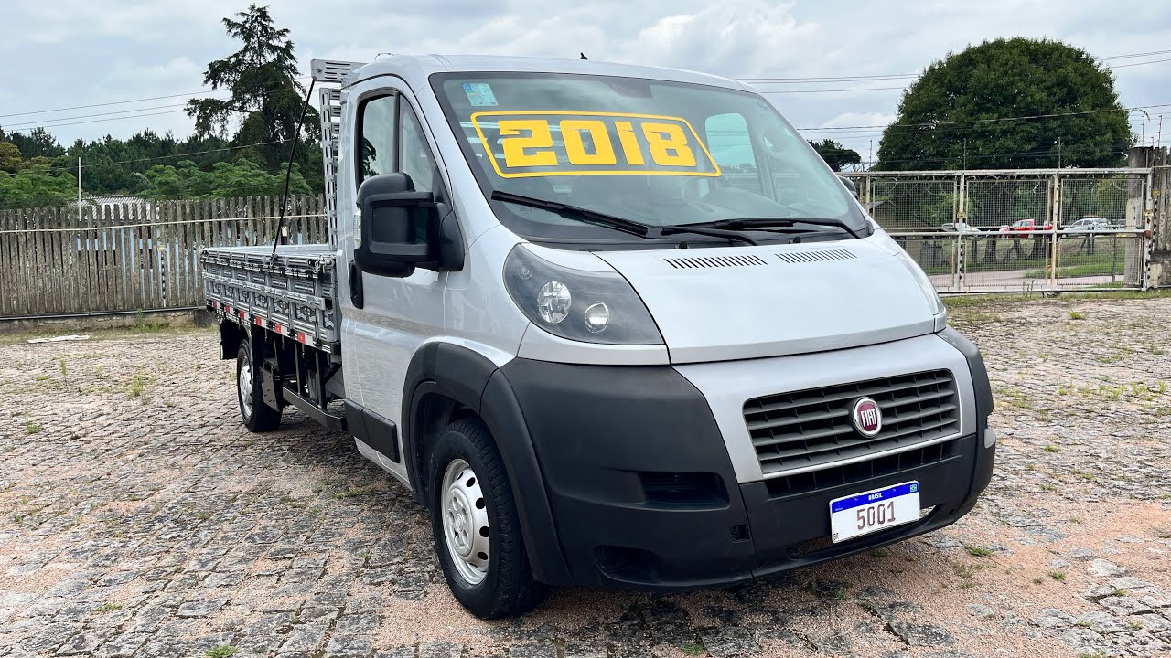 Fiat Ducato 2.3 ano 2017/18 - Carroceria de madeira 3,70M - Valor R$ 155.000,00