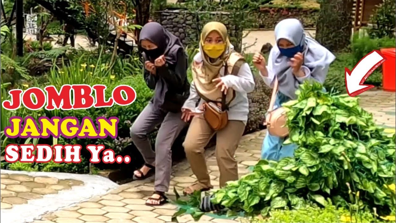 BUSHMAN PRANK INDONESIA Not for Jomblo || PRANK MANUSIA POHON